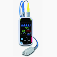 Pulse Oximeter Jerry-II+ Spo2 PR Temp blue tooth lion battery 15 hour