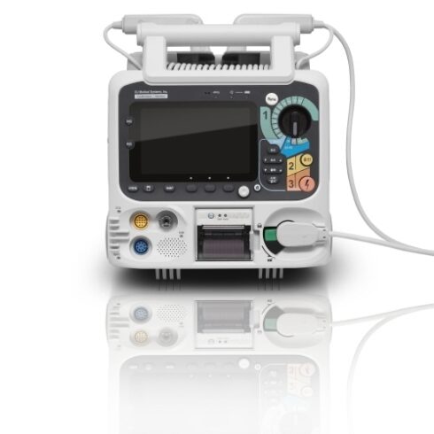 AED Cuhd1 standard package 3 lead ECG ;external paddles ; printer ; carry case